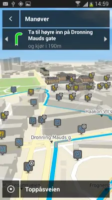 Navigasjon android App screenshot 1